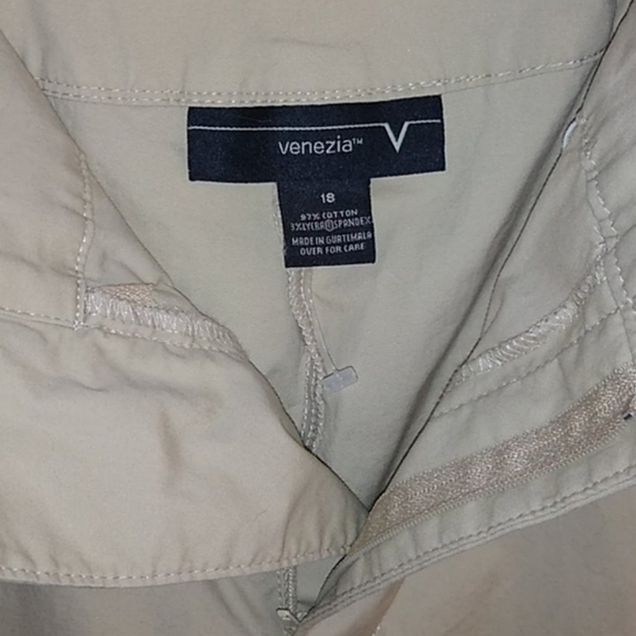 Women's Venezia Khaki Pants - Picture 5 of 9